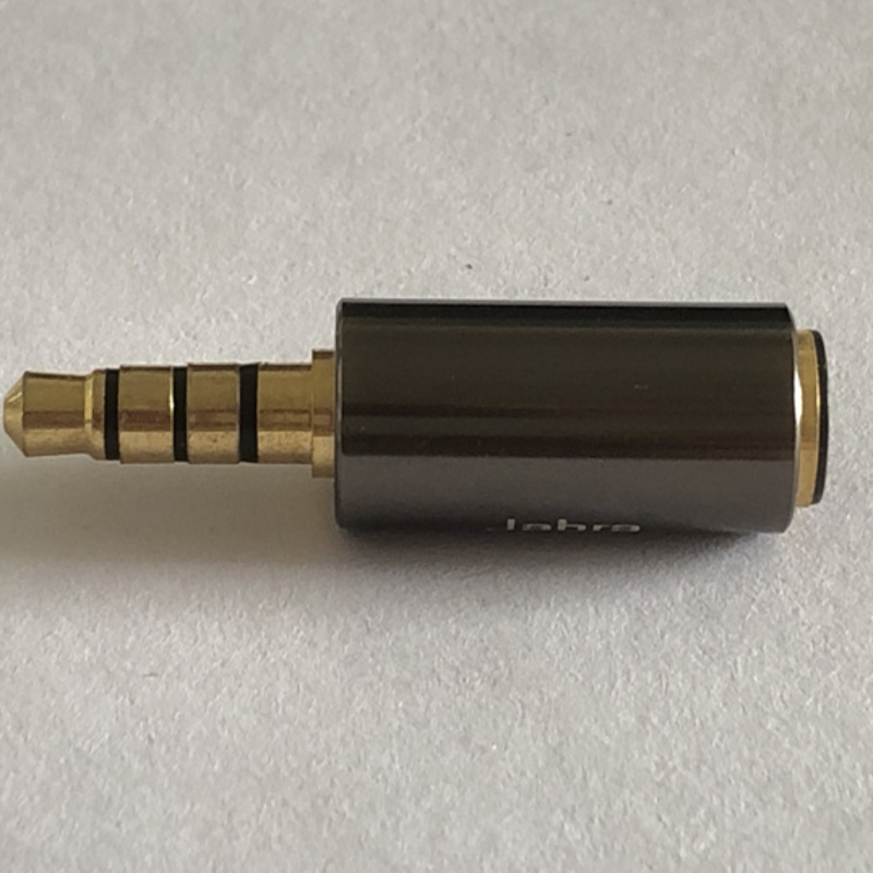 Υποδοχή ακουστικών χωρίς συγκόλληση τριών σταδίων 2,5mm στερεοφωνικό βύσμα ήχου σε καλώδιο προσαρμογέα τερματικού τερματικού 3P
